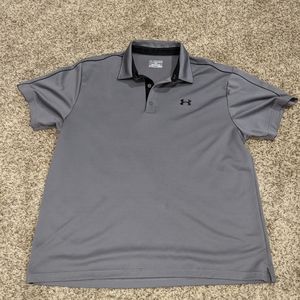 Under Armour Grey Polo